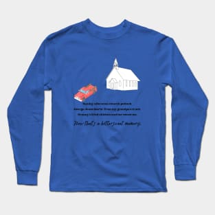 Sunday church potluck Long Sleeve T-Shirt